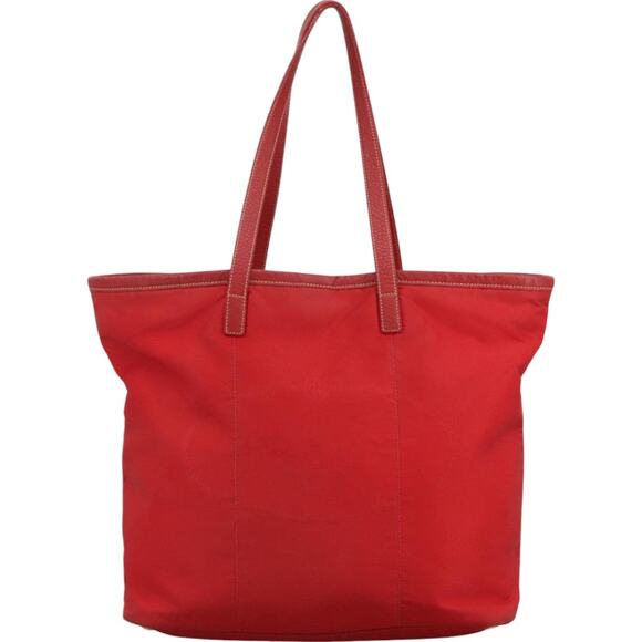 PRADA Tote Bag Nylon Red - Picture 13 of 16